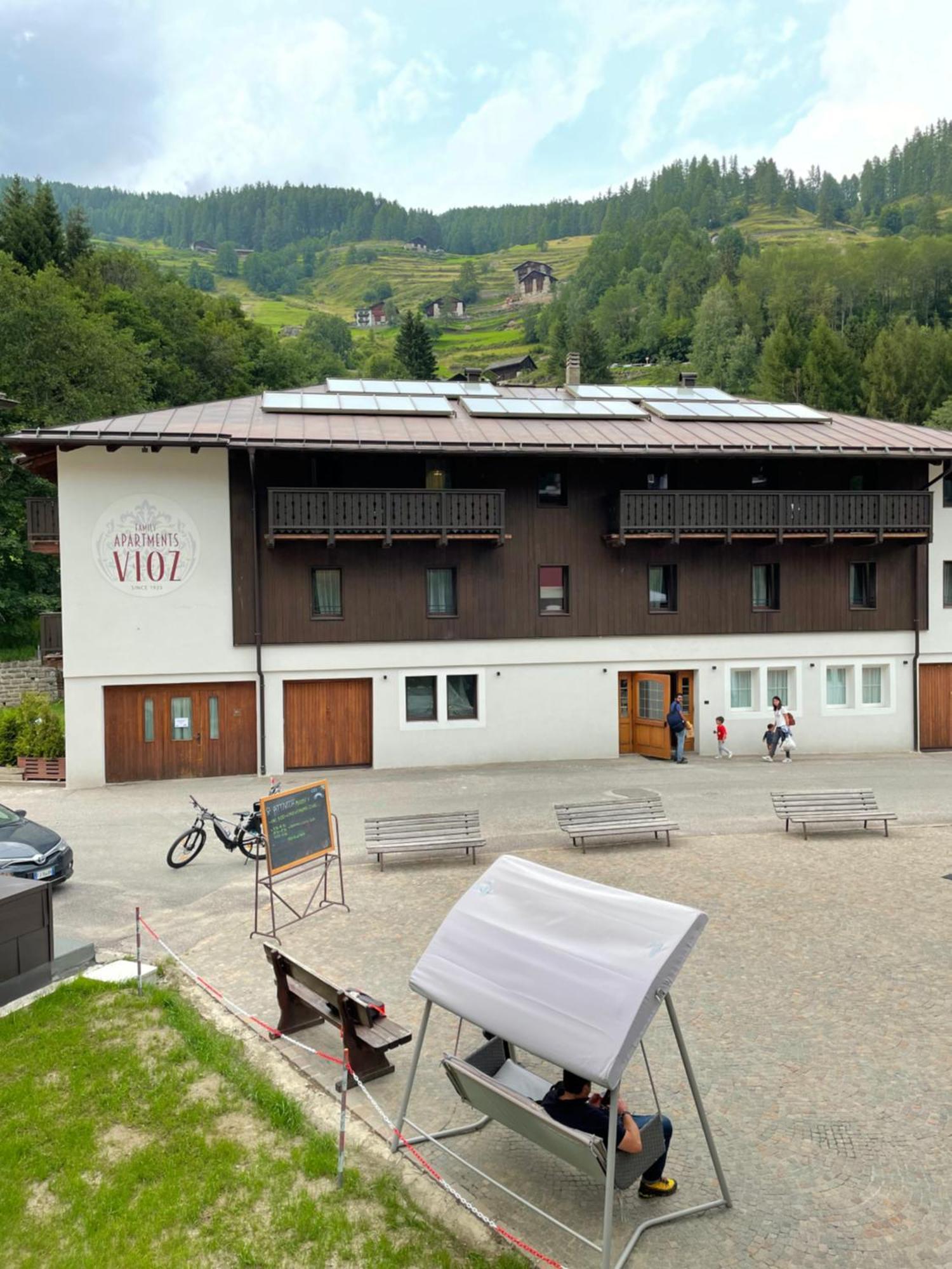 Chalet Vioz Peio Fonti Buitenkant foto