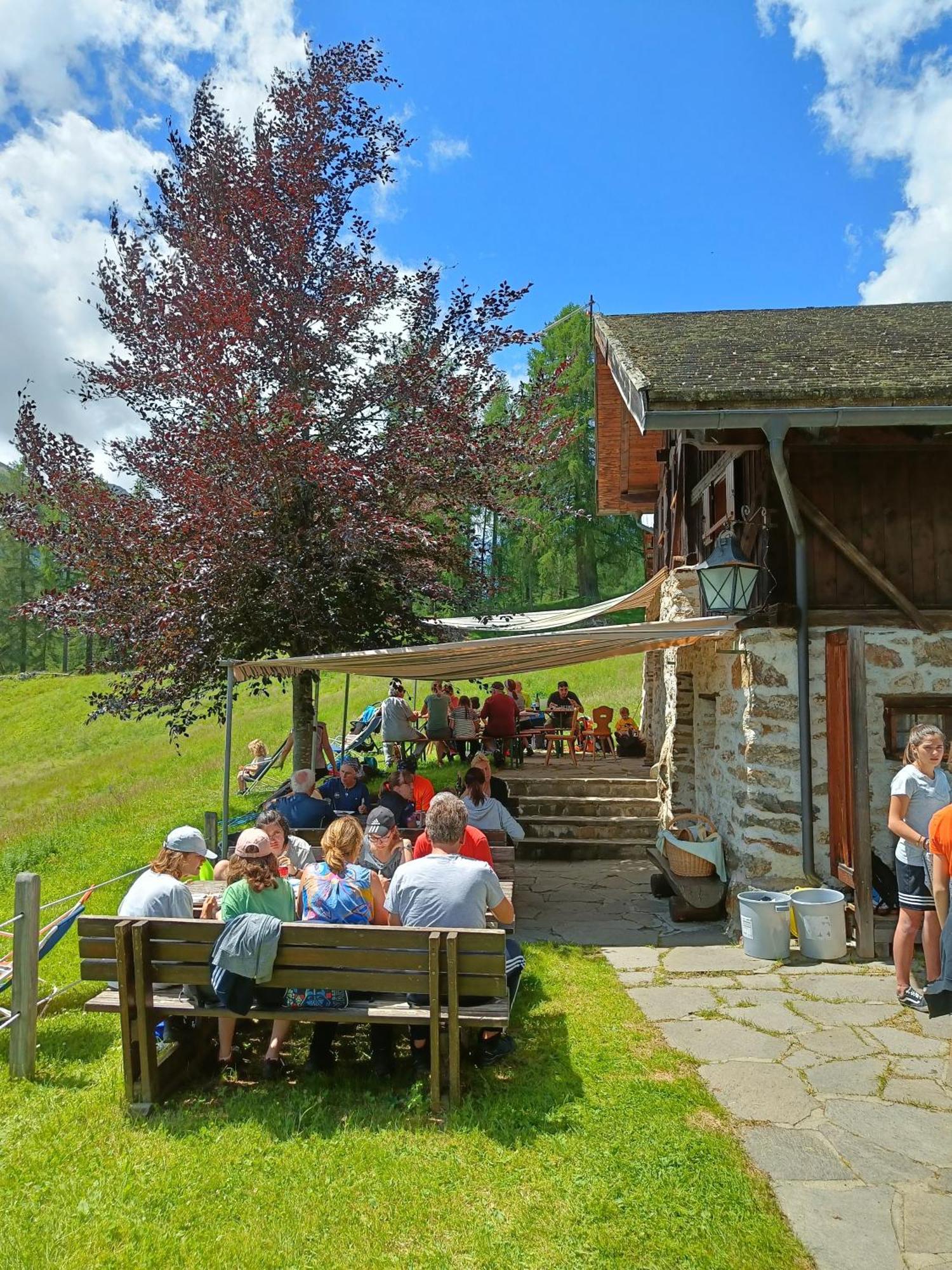 Chalet Vioz Peio Fonti Buitenkant foto